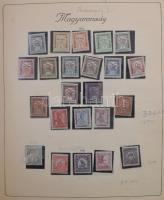 1850-1944 Gyűjtemény régi, gyenge minőségű Turul albumban, a 10-es évektől jobb kiadásokkal. Érdemes...
