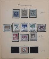 1850-1944 Gyűjtemény régi, gyenge minőségű Turul albumban, a 10-es évektől jobb kiadásokkal. Érdemes...