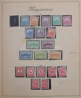 1850-1944 Gyűjtemény régi, gyenge minőségű Turul albumban, a 10-es évektől jobb kiadásokkal. Érdemes...