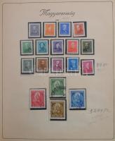 1850-1944 Gyűjtemény régi, gyenge minőségű Turul albumban, a 10-es évektől jobb kiadásokkal. Érdemes...