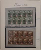 1850-1944 Gyűjtemény régi, gyenge minőségű Turul albumban, a 10-es évektől jobb kiadásokkal. Érdemes...