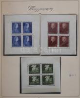 1850-1944 Gyűjtemény régi, gyenge minőségű Turul albumban, a 10-es évektől jobb kiadásokkal. Érdemes...