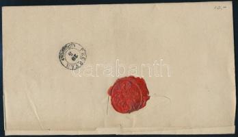 1851 3kr levélen "FÜNFKIRCHEN"