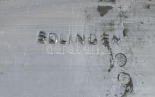 6 darab ezüst (Ag) nyelű kés, jelzett, Bécs, 1872-1922, 800 ezrelékes ezüst, h: 25 cm