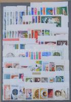 Ívszéli és ívsarki bélyegek tartalmas gyűjteménye sok teljes sorral, régiekkel, összefüggésekkel, 14...