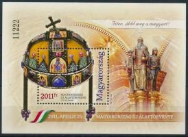 2011 Magyarország új alaptörvénye blokk (9.000)