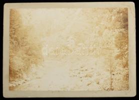 cca 1910 Lupény, Erdély, vasúti híd, vasútállomás, fatelep, templom, bányabejárat, stb., Adler Mór, ...