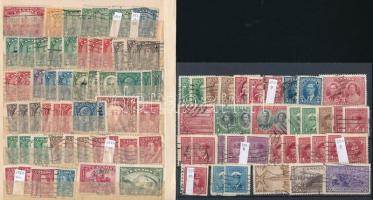 Kanada 1870-1942 Kis tétel 2 stecklapon (Mi EUR 230.-)