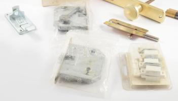 Vegyes zárak, új állapotban, elzett, bizonsági zár, bútorzár, stb