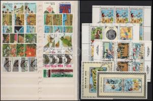60 klf sor + 20 db blokk afriki országokból, nagy részük Burundi, 5 berakólapon
