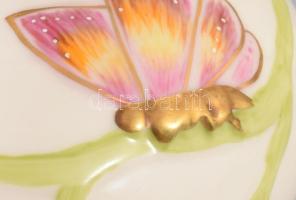 Vileroy &amp; Boch húsvéti porcleán tojás dísz, ikebaba váza. Jelzett, hibátlan d: 20 cm