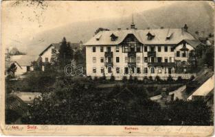 Sulz im Wienerwald, Sulz-Stangau; Kurhaus / spa hall, hotel (fa)
