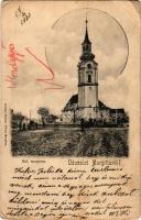 1903 Margitta, Marghita; Református templom. Henger Viktor kiadása / Calvinist church (EB)