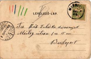 1903 Margitta, Marghita; Református templom. Henger Viktor kiadása / Calvinist church (EB)