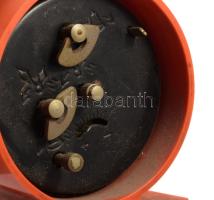 MOM Digitor kézi felhúzós retro design vekker. Javításra szorul. 10 cm