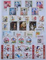 Kis gyűjtemény hagyatékból, benne kisívek, postatiszta sorok és blokkok, 2 db A/4-es és egy nagyalakú berakóban