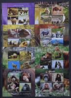 Kis gyűjtemény hagyatékból, benne kisívek, postatiszta sorok és blokkok, 2 db A/4-es és egy nagyalak...