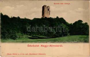 Nagyalmás, Almasu Mare; Dezső vár romja. Dunky fivérek fényképészek / castle ruins