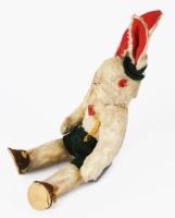 Régi osztrák nyuszi figura játék 26 cm