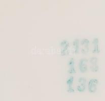 Carl Tielsch Altwasser Germany 4 db mokkás csésze, aljjal, jelzett, kopással