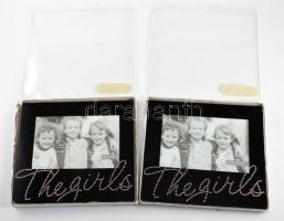 2 db üveg keret, eredeti dobozában, 20x17 cm