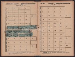 Munkásszázad igazolvány + munkahelyi igazolás + tagsági könyv