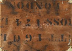 Gutaházi Németh Béla Bertalan (1856-1935): Zsámbéki részlet, 1930. Olaj, falemez. Jelezve jobbra len...