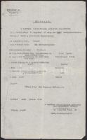 1939 A mezőtúri rabbi aláírása házassági kivonaton