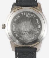 Tissot kvarc óra új bőr szíjjal, elem nélkül d: 36 mm