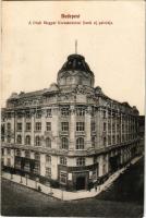 1911 Budapest V. Pesti Magyar Kereskedelmi Bank új palotája. Tisza István utca 2. (r)