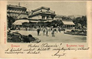 1899 Budapest V. Erzsébet téri kioszk. Károlyi György kiadása (r)