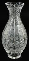 Kristály váza, hibátlan 22 cm