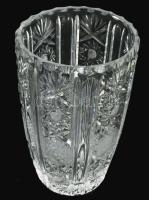Kristály váza, hibátlan 20 cm