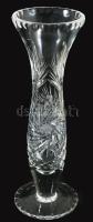 Kristály váza, hibátlan 26 cm