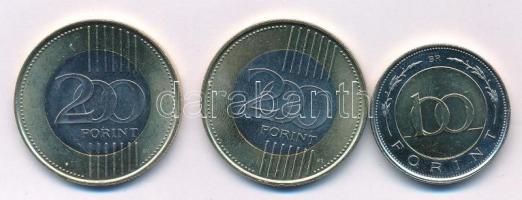 2022. 100Ft "Pénzmúzeum" + 2024. 200Ft bicolor "Batthyány Lajos" + 2025. 200Ft &...