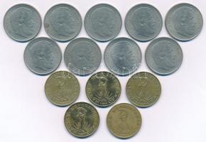 1967. 5Ft Cu-Ni "Kossuth" (9x) + 1983-1987. 10Ft (5xklf) T:AU,XF