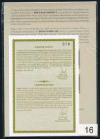 2015 Jeles magyarok (VII.) - Róth Miksa szett azonos sorszámmal eredeti csomagolásban (75.000)