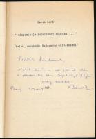 Barsi Ernő: "Végigmentem Badacsonyi főutcán..." /Dalok, mondókák Badacsony környékéről./ D...