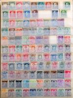 Európa + Románia 1.900 klf 10-es berakólapokon, 2 mappában, jobbakkal