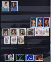 Liechtenstein bélyegek elszórtam 8 lapos A4-es berakóban