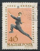 1963 Műkorcsolyázó és Jégtánc EB 40f színelcsúszással