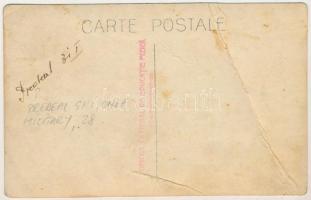 Predeál, Predeal; síelő katona, téli sport / ski, winter sport. photo (fa)