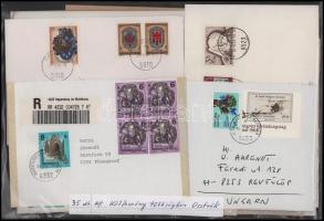 35 db küldemény, többségében osztrákok