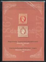 2017 Magyarország-Ausztria közös bélyegkibocsátás emléklap a két ország blokkjaival, bontatlan csomagolásban
