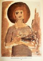 Borsos Miklós rajzai. Bp, 1985, Szépirodalmi Könyvkiadó. Gazdag képanyaggal illusztrált. Kiadói egés...