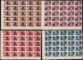 1944 Vöröskereszt (III.) hajtott teljes ívsor 100-as ívekben (20.000)
