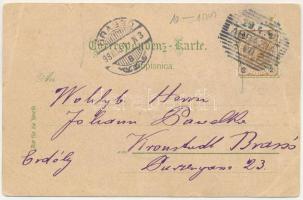 1898 Abbazia, Opatija; Druck u. Verlag v. Louis Glaser Art Nouveau, floral, litho (b)