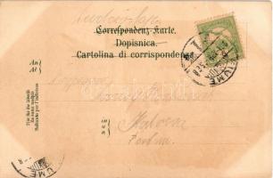 1904 Abbazia, Opatija; Kuenstlerpostkarte No. 1136. von Ottmar Zieher Kunstanstalt litho s: Raoul Fr...