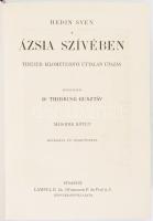 Hedin, Sven: Ázsia szívében. Tizezer kilométernyi úttalan utazás. I-II. köt. Ford.: Thirring Gusztáv...