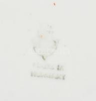 Zsolnay szívalakú bonbonier, jelzett, minimális kopással, 9x9 cm